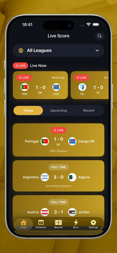 Gee Scores Sports TV screenshot